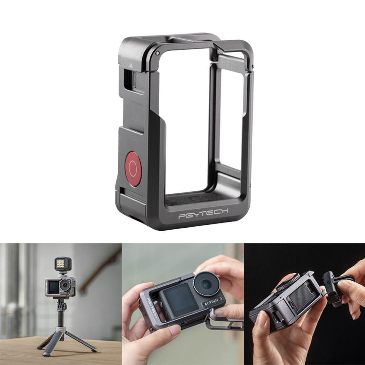 PGYTECH Aluminum Alloy Protective Frame for DJI Osmo Action 3 Camera
