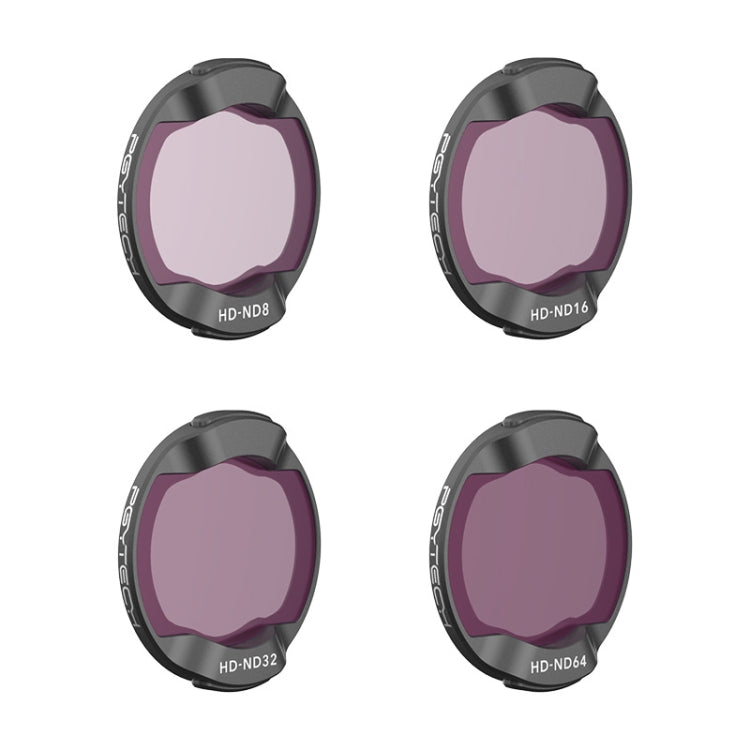 PGYTECH ND Set for DJI AVATA Drone - ND Filter Accessories, 8/16/32/64 Strengths