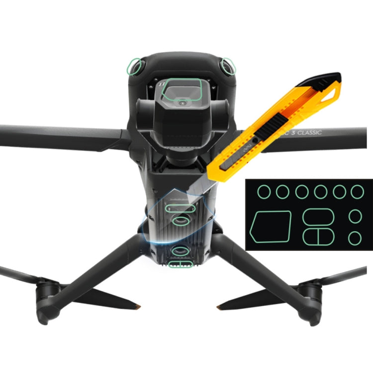 Protective Film for DJI Mavic 3 Classic - Sensor Shielding with Nano-Material Craftsmanship