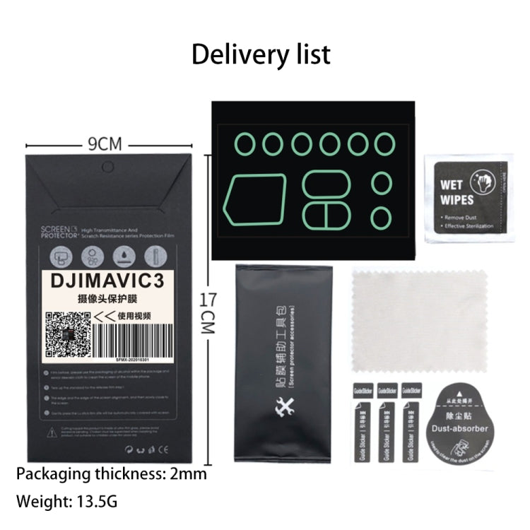 Protective Film for DJI Mavic 3 Classic - Sensor Shielding with Nano-Material Craftsmanship