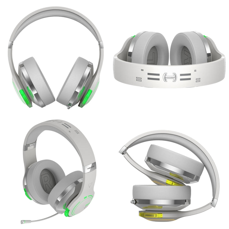 Edifier G5BT Wireless Bluetooth Esports Gaming Headset with RGB Lighting (Gray)