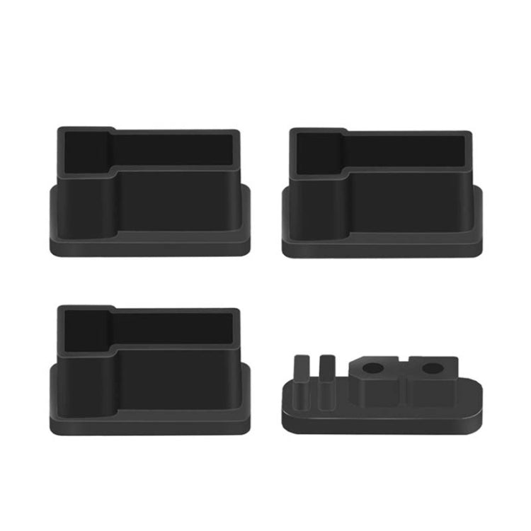 4-Piece Waterproof TPU Dust-proof Plugs for DJI Avata CQT 913407 Battery