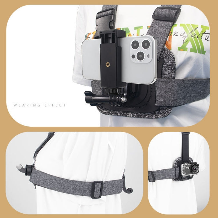 XD-004 Chest Strap Mount for GoPro and Action Cameras