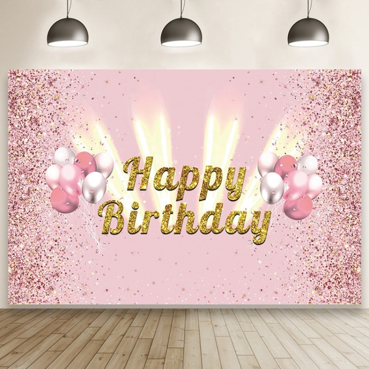 Cartoon Birthday Balloon Party Photo Backdrop (150x100cm)