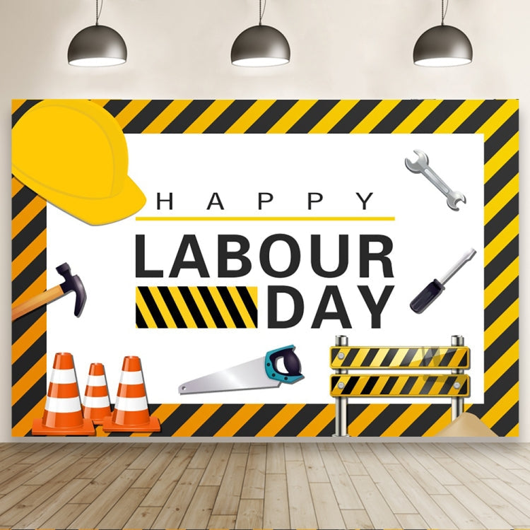 Construction Vehicle Series Happy Birthday Photography Background Cloth