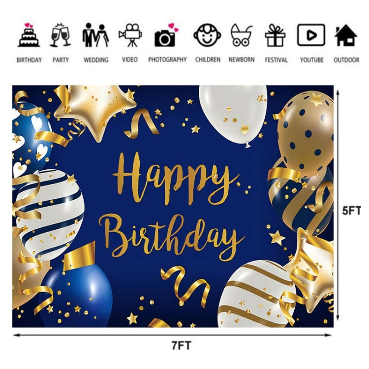 Children Birthday Party Photography Backdrop with Realistic 3D Printing
