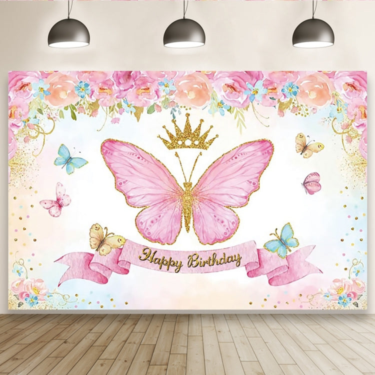 Butterfly Pattern Photography Backdrop Cloth