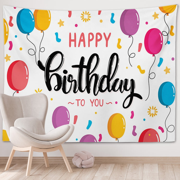 Happy Birthday Party Decoration Tapestry - 100x75cm (GT56-1)