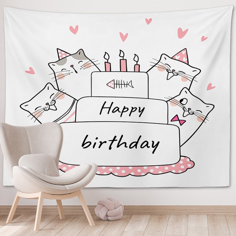 Happy Birthday Party Decoration Tapestry - 100x75cm (GT56-2)