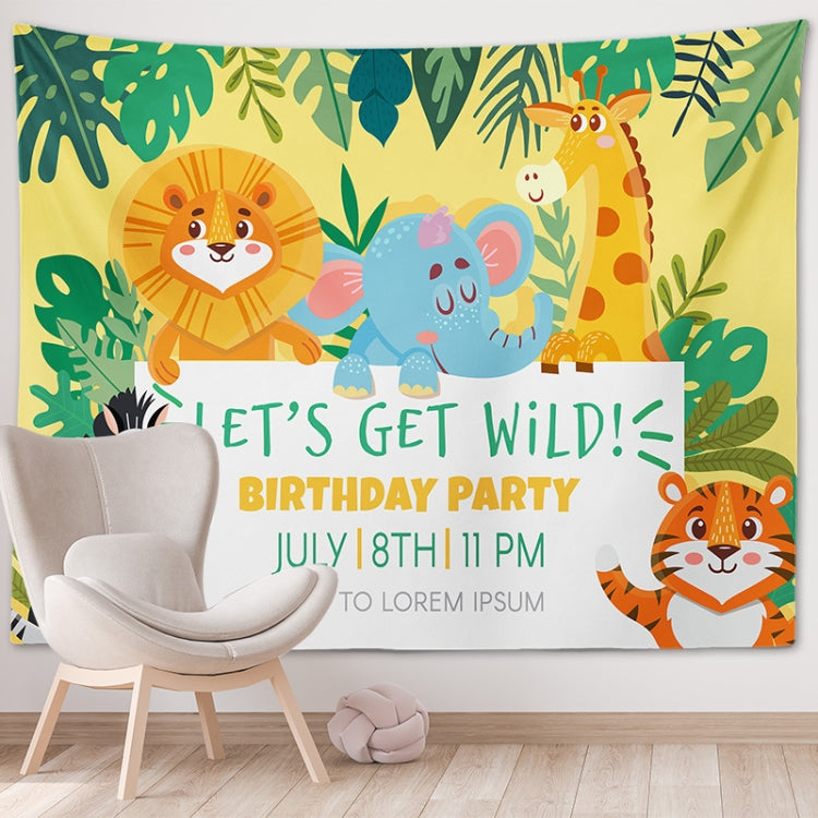 Happy Birthday Photo Backdrop Party Decoration Tapestry