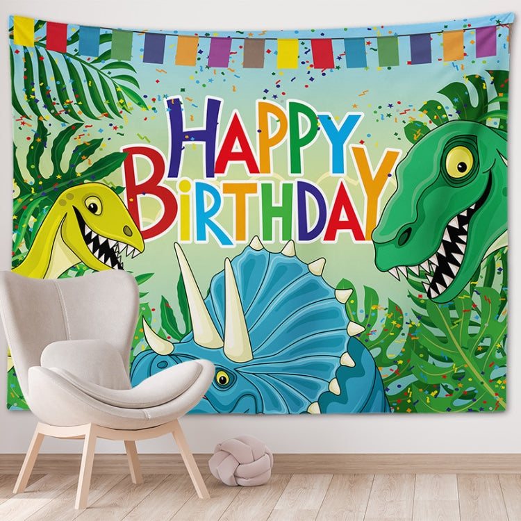 Happy Birthday Photo Backdrop Party Decoration Tapestry - 200x150cm Size - Durable and Unbreakable