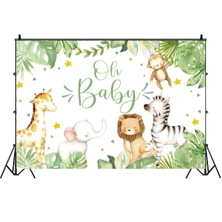 Animal Forest Cartoon Photo Background Cloth