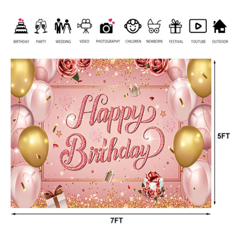 Enchanting 3D Studio Photography Background for Children's Birthday Parties
