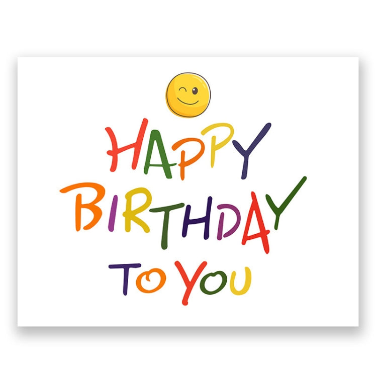 Smiling Face Birthday Party Photo Background Cloth