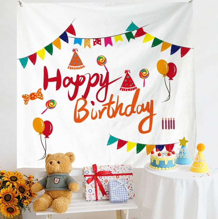 Velvet Birthday Party Photo Backdrop 150x200cm