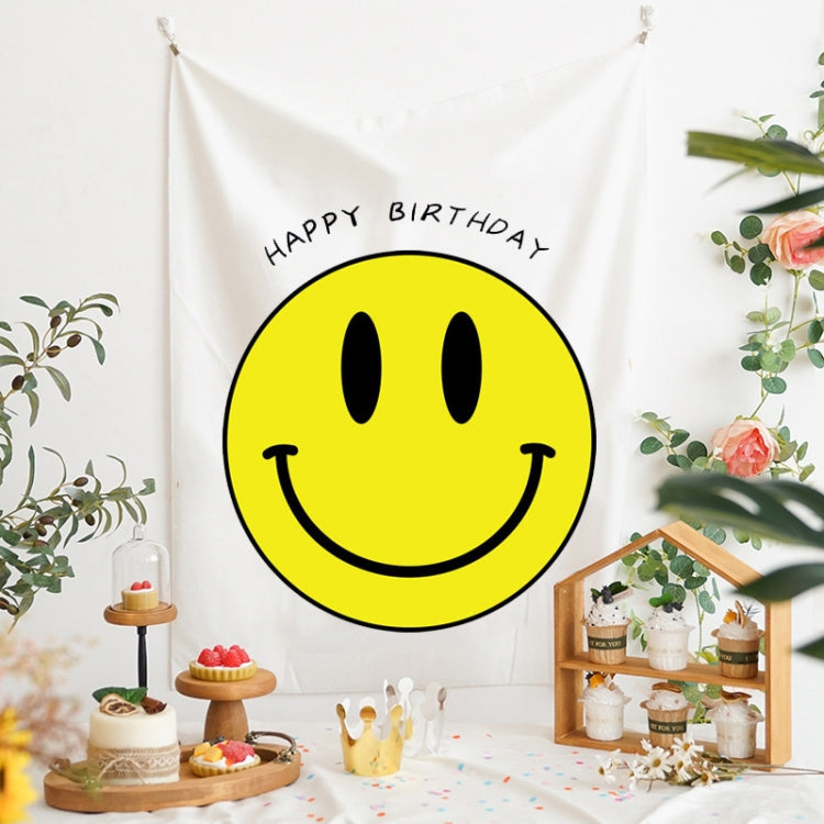 GT282 Birthday Party Photo Backdrop with Comfortable Velvet Fabric, 150x200cm Size