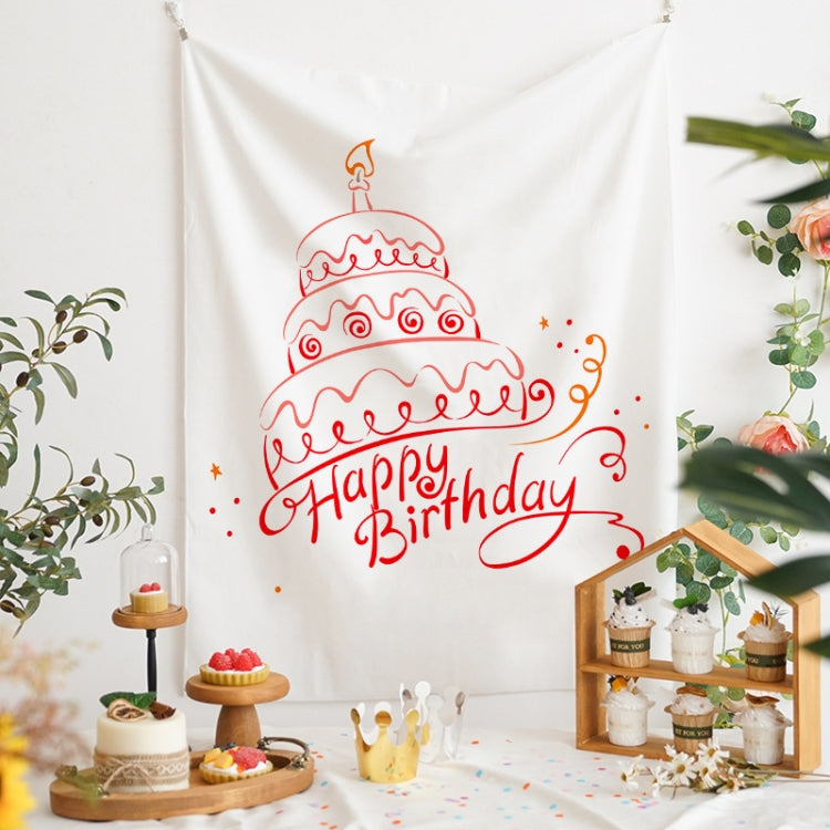 Velvet Birthday Party Photography Background Cloth - 150x200cm