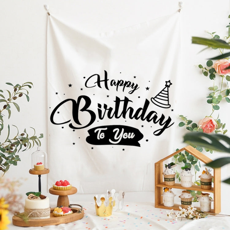 Birthday Party Photography Background Cloth - 150x200cm Velvet Cloth (2 pack)