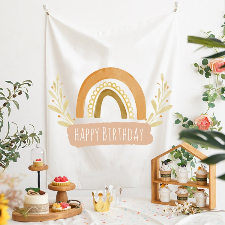 Birthday Party Photo Backdrop 150x200cm Velvet Cloth (14)