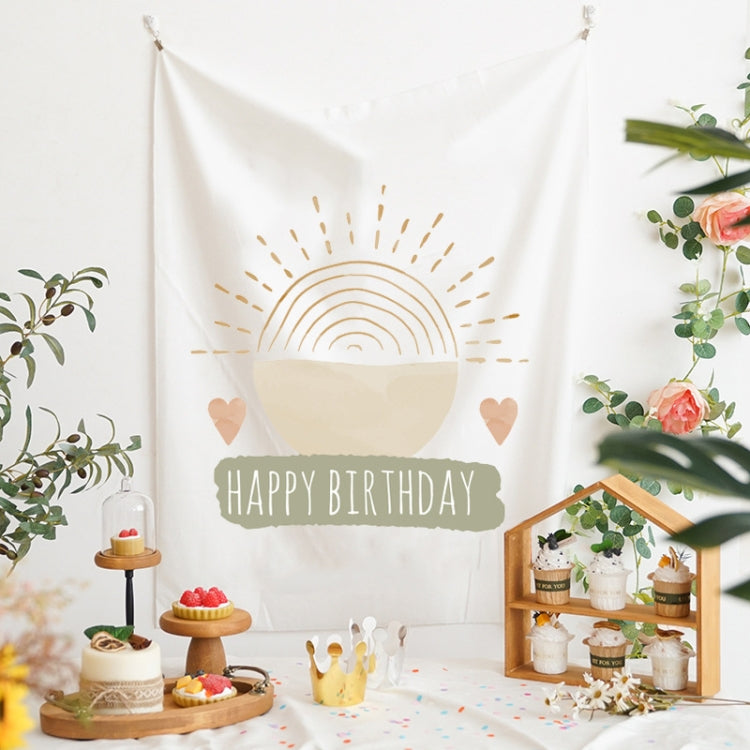 Luxurious Velvet Birthday Party Photo Backdrop - 150x200cm