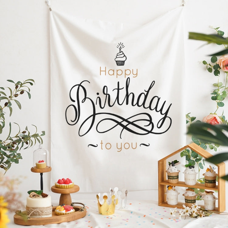 Velvet Birthday Party Photography Background Cloth - 150x200cm
