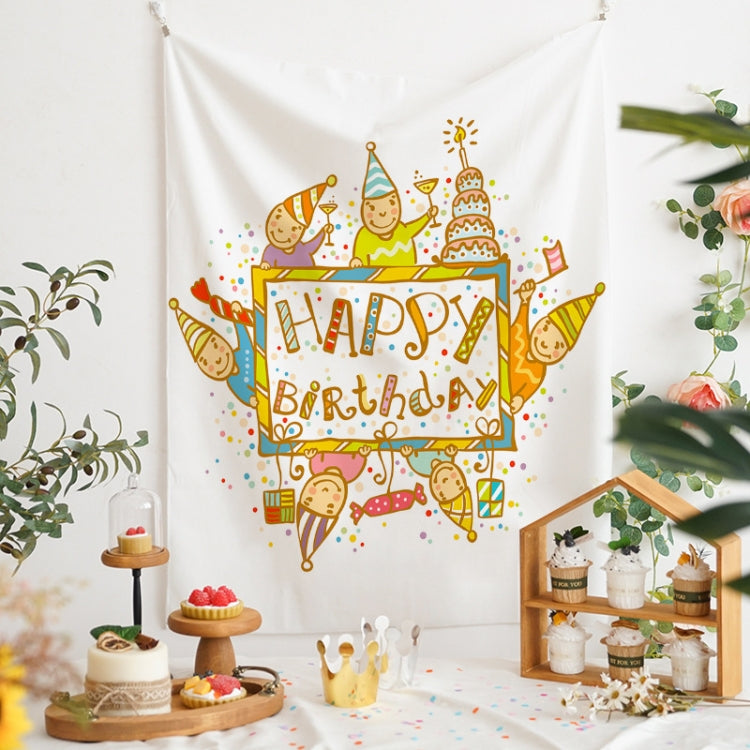 Birthday Party Velvet Cloth Photo Background - 150x200cm (26)