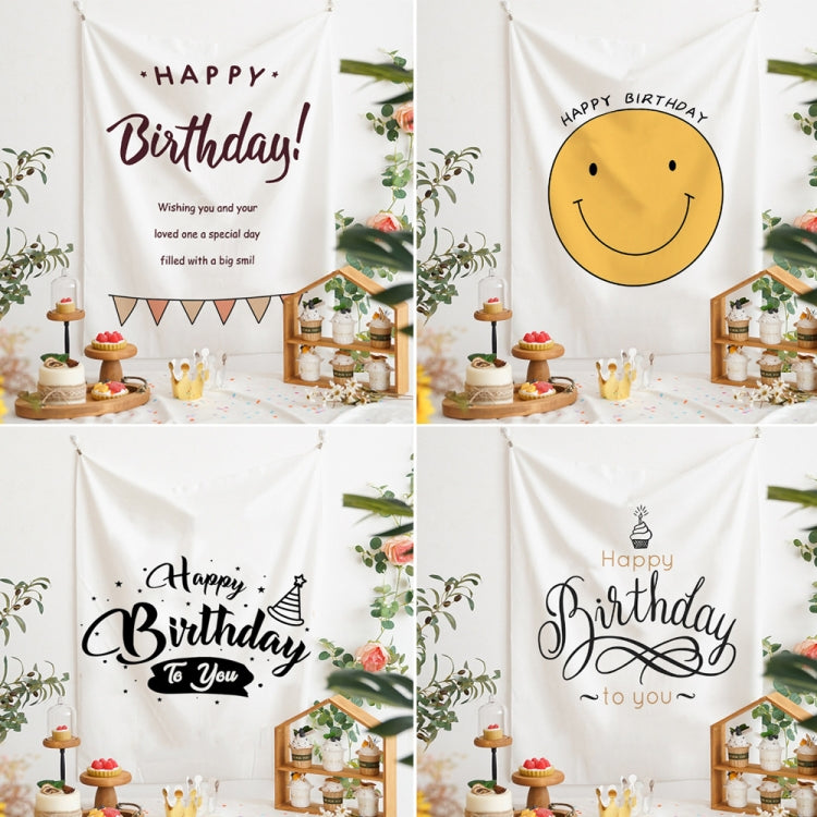 Velvet Birthday Party Photography Background Cloth - 150x200cm