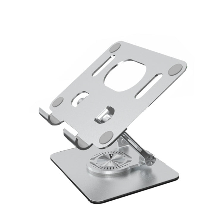 360-degree Rotating Universal Desktop Tablet Stand (Silver)