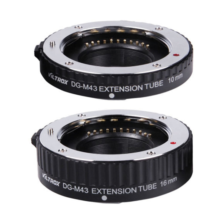 VILTROX DG-M43 Camera Automatic Close-Up Macro Ring Set for Panasonic/Olympus