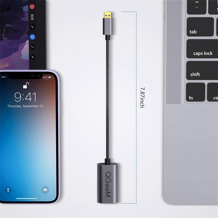 High Speed USB 3.0 to VGA Video Converter (Silver Gray)