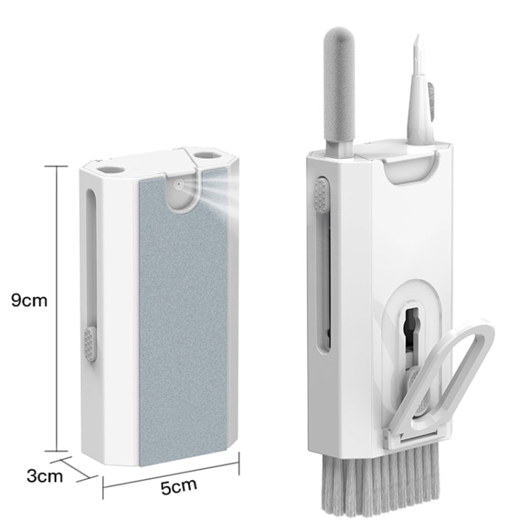 Q8 8-in-1 Multi-function Gadget Cleaning Pen - White
