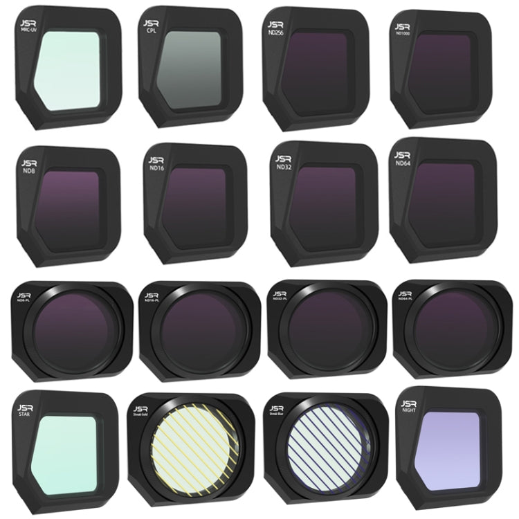 JSR-1008 DJI Mavic 3 Classic Youth Edition Drone Filter Set: ND8+ND16+ND32+ND64