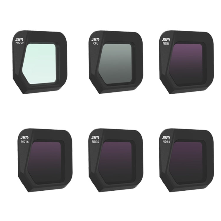 JSR JSR-1008 Youth Edition Drone Filter Set for DJI Mavic 3: UV+CPL+ND8+ND16+ND32+ND64