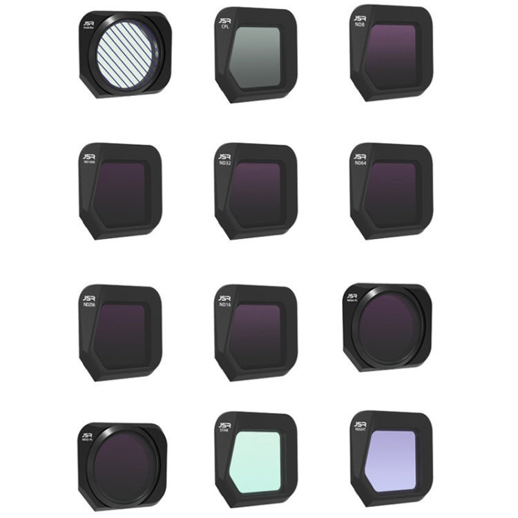 JSR-1008 Professional Drone Filter Set for DJI Mavic 3 - Blue Drawing + Night Effects