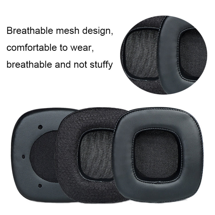 Breathable Sponge Ear Covers for Xiberia S21/T20 Headphones, Ice Silk Black