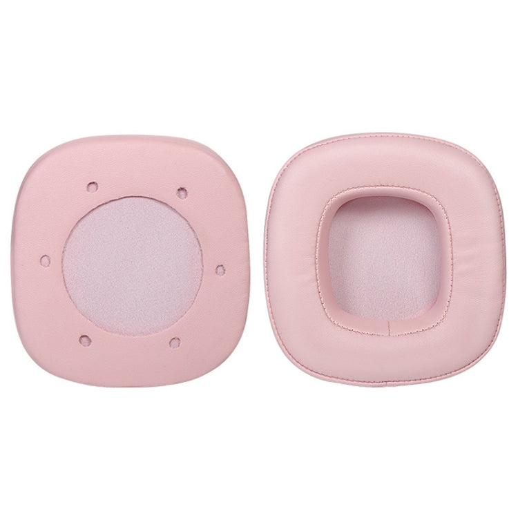 Mesh and Leather Breathable Headphone Covers for Xiberia S21/T20 - Leather Pink