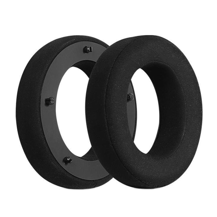 Luxurious Leather Headset Covers for Focal Clear MG Pro - Fiber Black