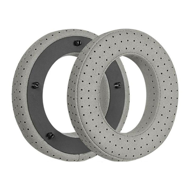 Focal Clear MG Pro Leather Headset Covers in Fiber Gray