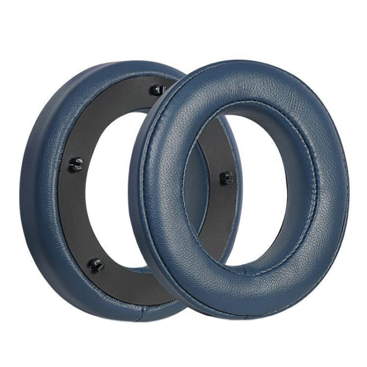 Focal Clear MG Pro Dark Blue Lambskin Leather Headset Cover - 1 Pair