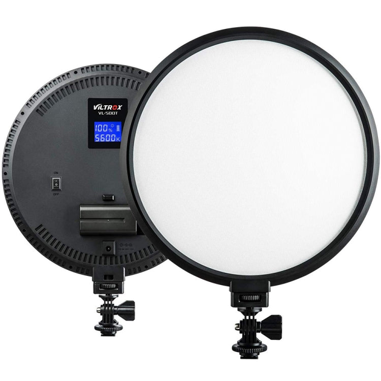 VILTROX VL-500T Circular LED Photography Fill Light with Digital Display