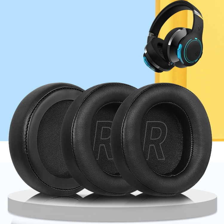 Leather Headset Breathable Sponge Covers for Edifier G5BT (Black, 1 Pair)