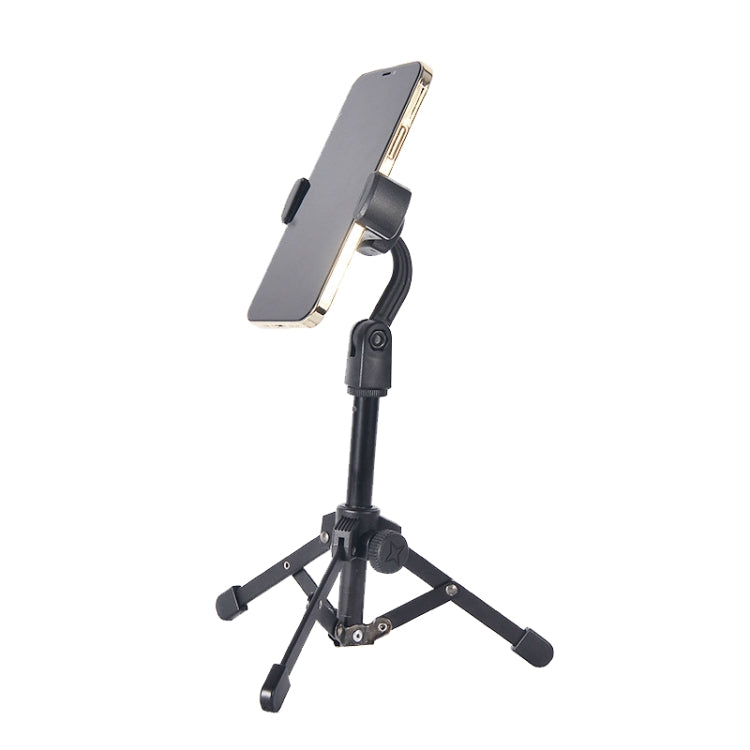 Desktop Phone Holder and Microphone Projector Tripod Stand with 3/8 Interface