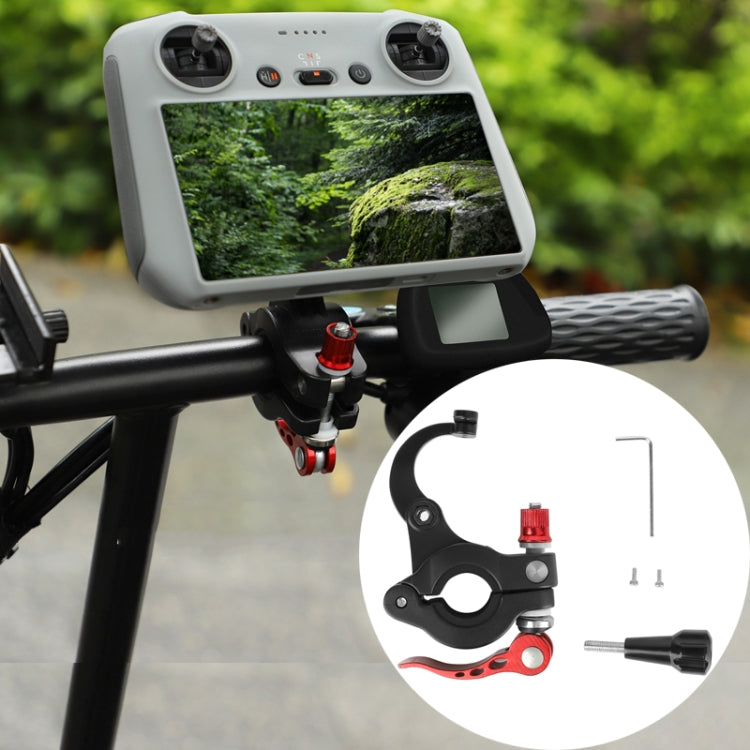 Sunnylife MM3-ZJ400 Remote Control Shooting Camera Bicycle Clip - Black