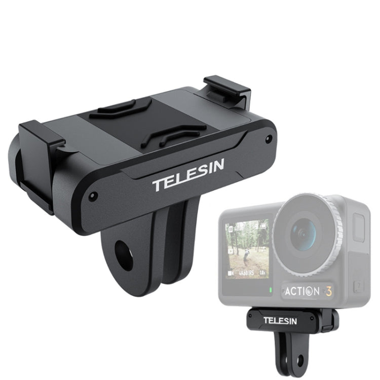 TELESIN Magnetic Two Claw Adapter for DJI OSMO Action Camera