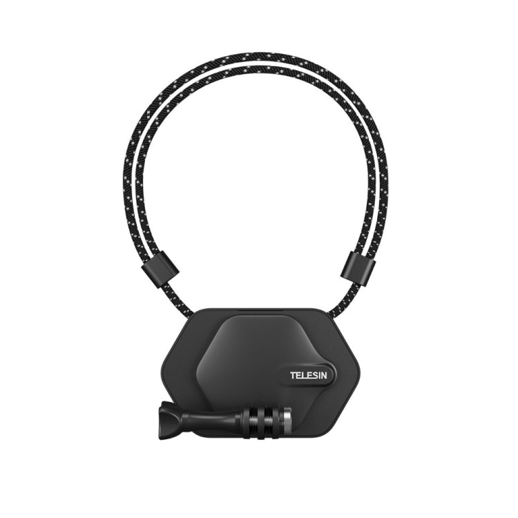 TELESIN Magnetic Action Camera Quick Release Bracket Mount with Magnetic Neck Mount Accessory