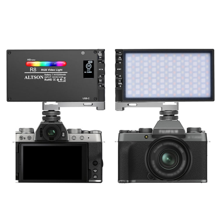 Portable Handheld RGB Fill Light Studio Shooting Live LED Light(R8)