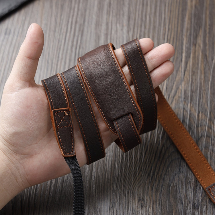 Premium Cowhide Leather Outdoor Photography Camera Shoulder Strap