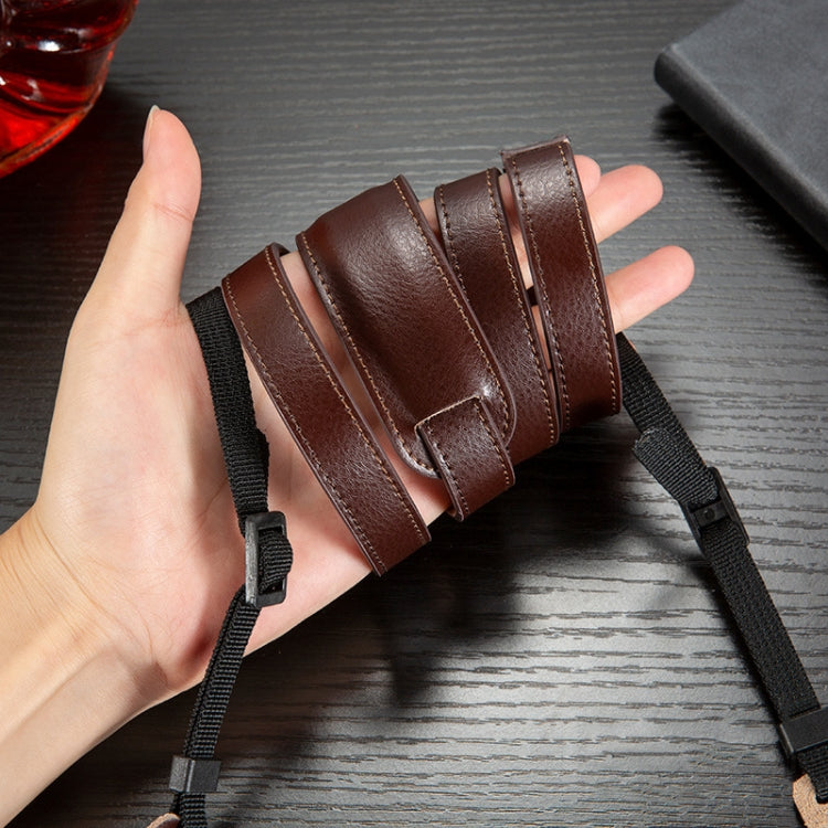 Leather Camera Shoulder Strap for Outdoor Photography