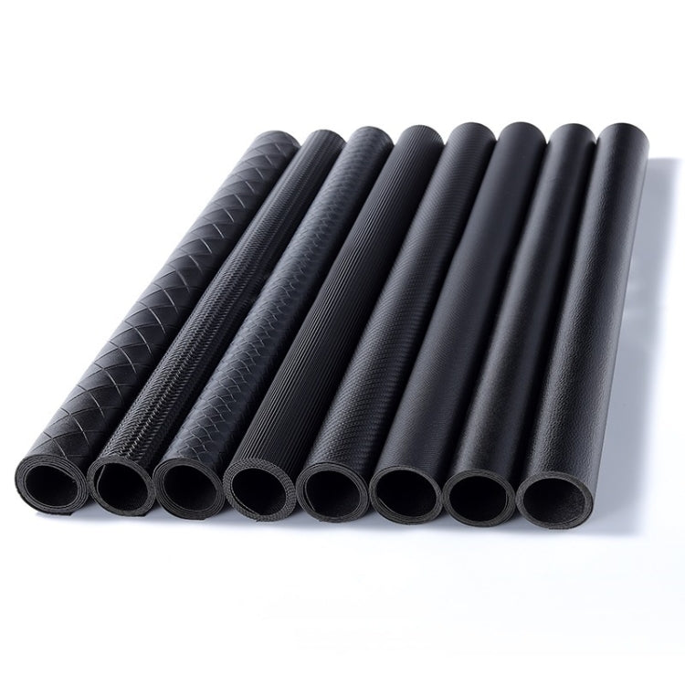 Waterproof Faux Leather Texture Photography Background Board - Black Lychee