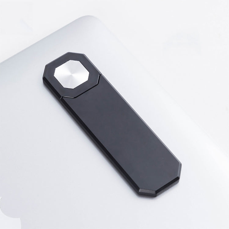 Expandable Laptop Magnetic Phone Holder - Black
